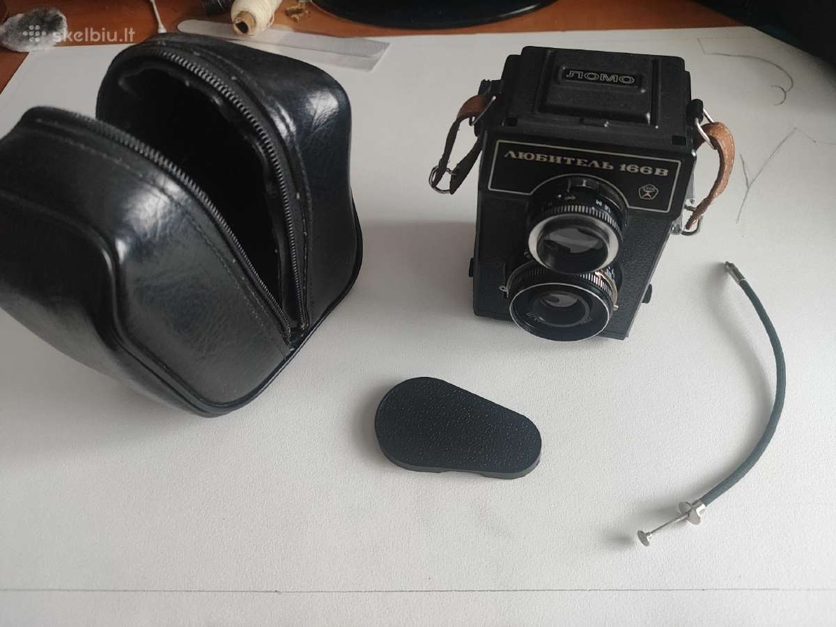 Lubitel 166 su aksesuarais