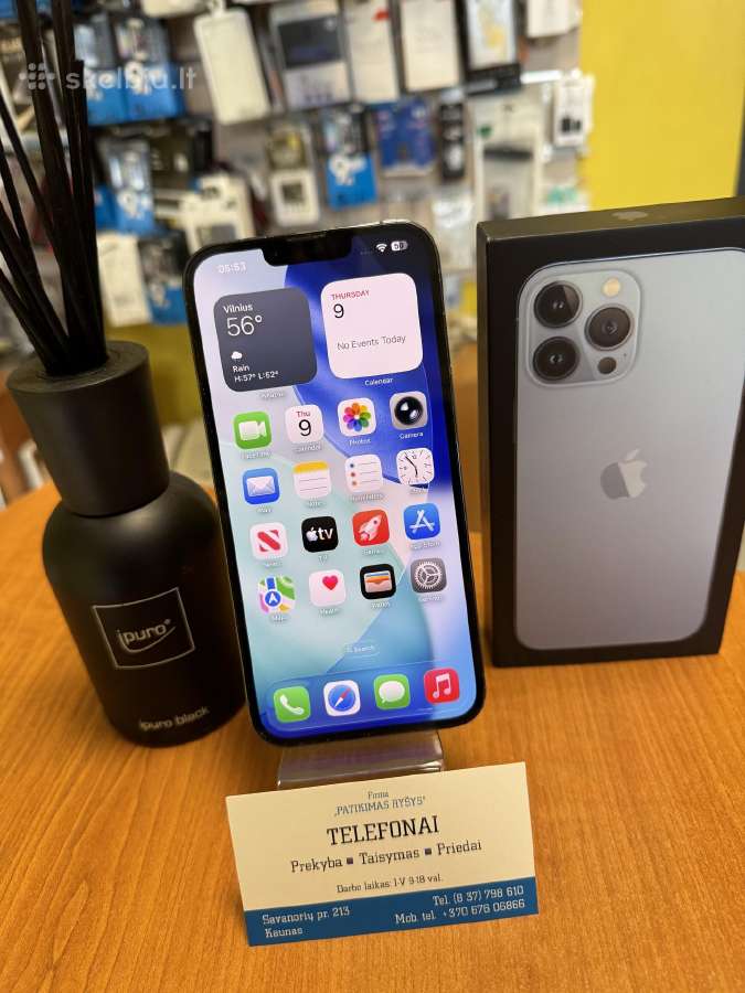 iPhone 13promax 256gb Blue Su Garantija