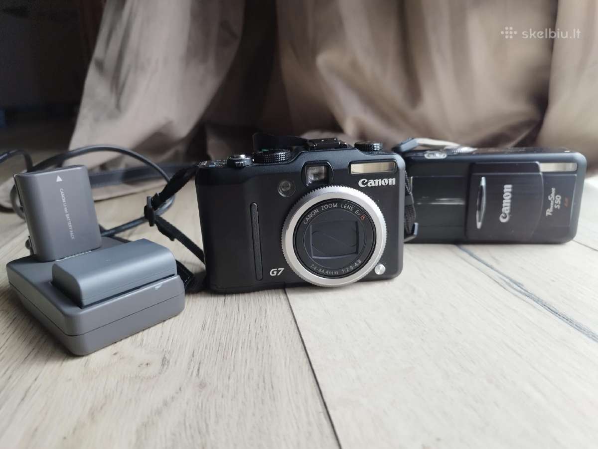 Canon G7 +s50