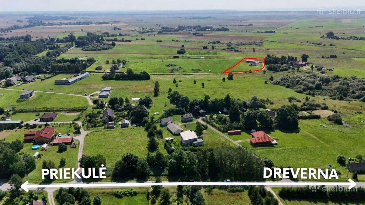Namų valdos sklypai Pangesų k. Priekulės sen.