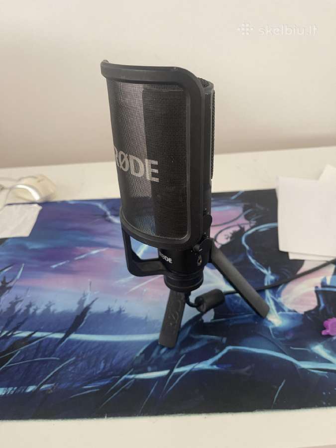 Rode Nt-usb studijinis mikrofonas