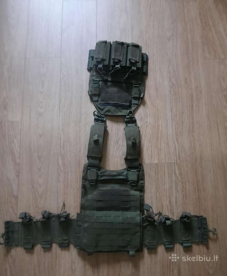 Taktinė liemenė su Quick Release funkcija - nuotraukos Nr. 3