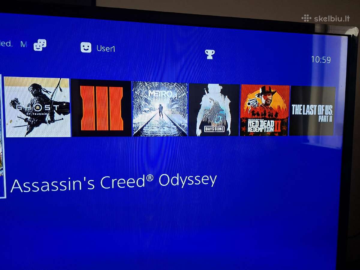 Ps4 Atrista 9.00 1tb su geriausiais zaidimais - nuotraukos Nr. 2
