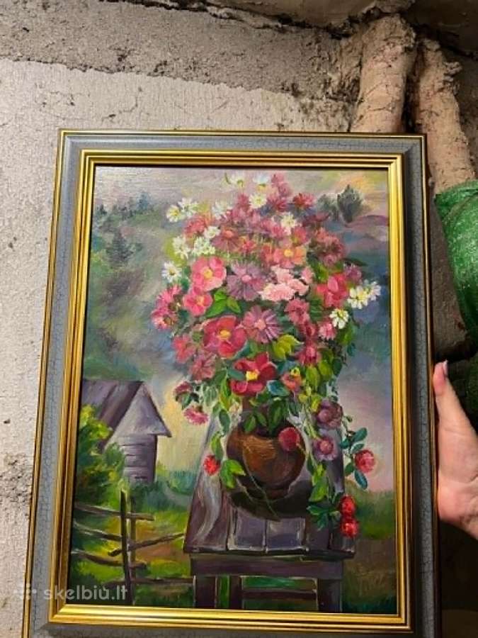 Aliejumi Tapytas Paveikslas Panevezyje