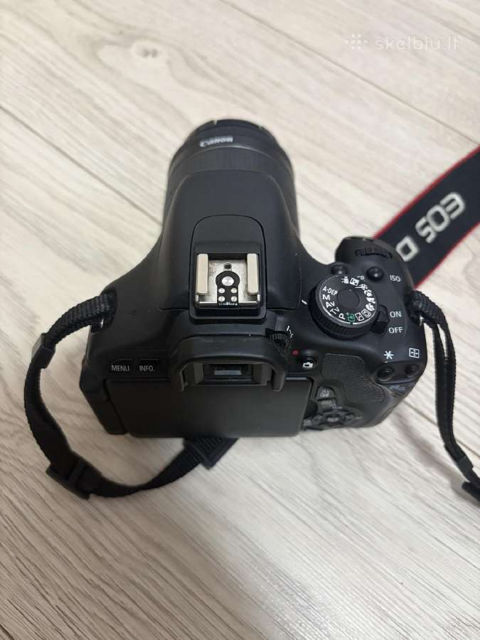 Parduodu Canon EOS 600d su Canon Ef-s 18–55mm obje