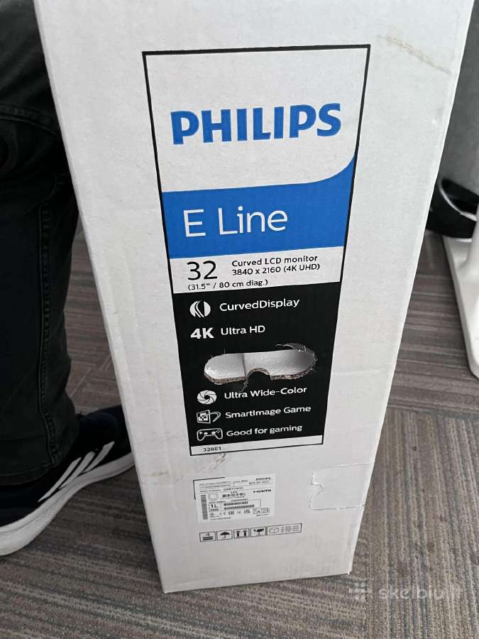 31.5 4k Monitorius Phillips 328e1ca/00 - nuotraukos Nr. 5
