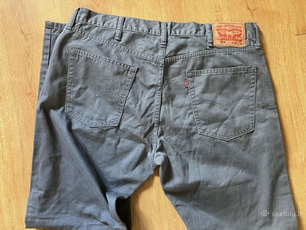 Puikios būklės pilki džinsai Levi's (38x32) - nuotraukos Nr. 3
