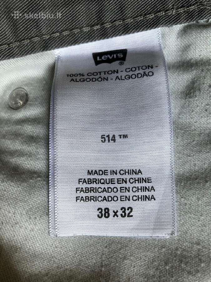 Puikios būklės pilki džinsai Levi's (38x32) - nuotraukos Nr. 8