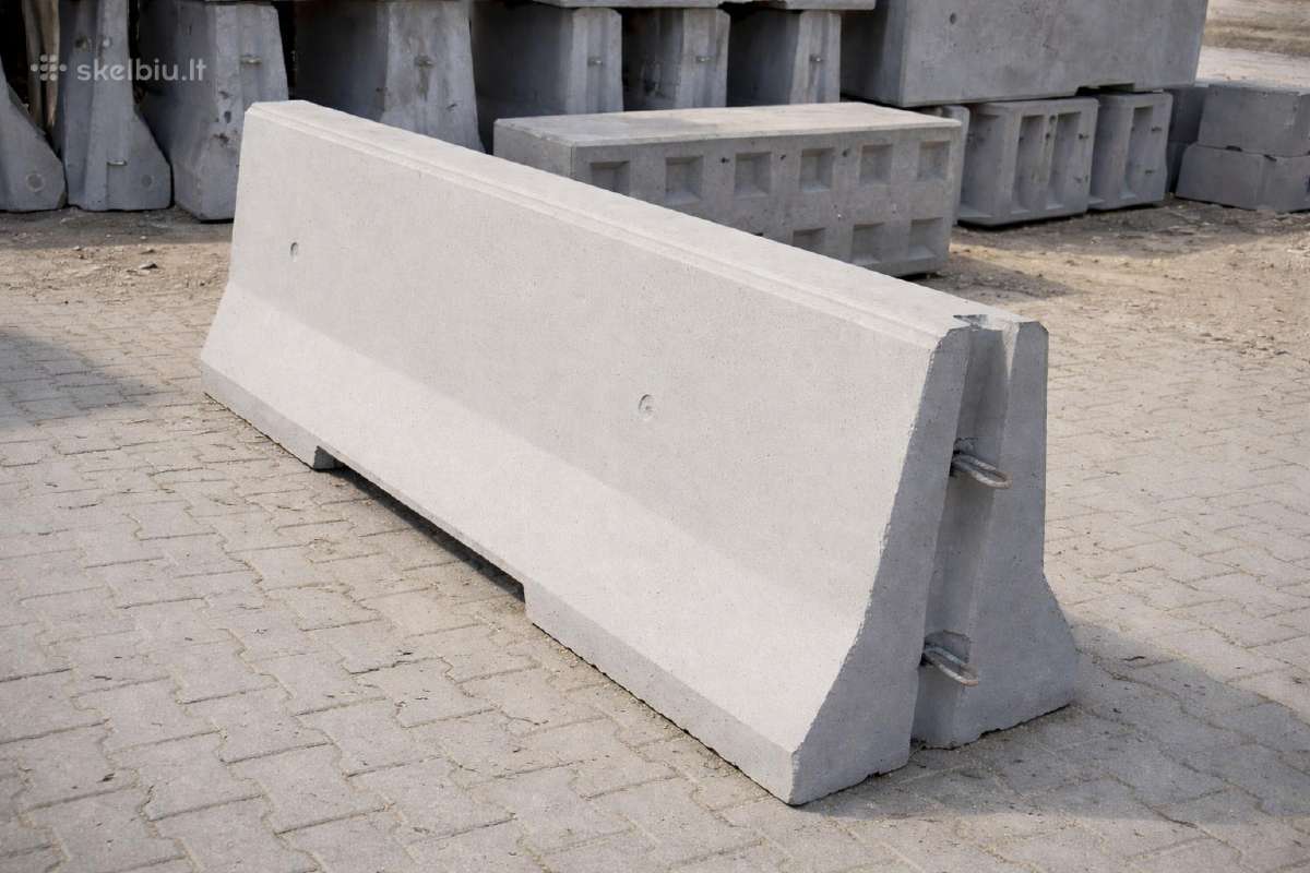 Betono atitvaras Surenkamieji betoniniai barjerai - nuotraukos Nr. 4