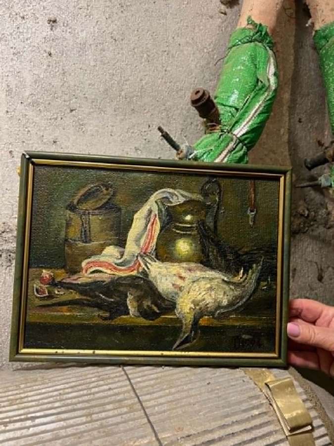 Aliejumi Tapytas Paveikslas Panevezyje
