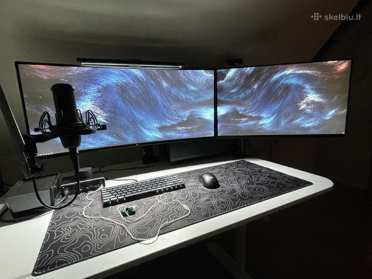 LG Ultrawide monitorius 160hz 2k