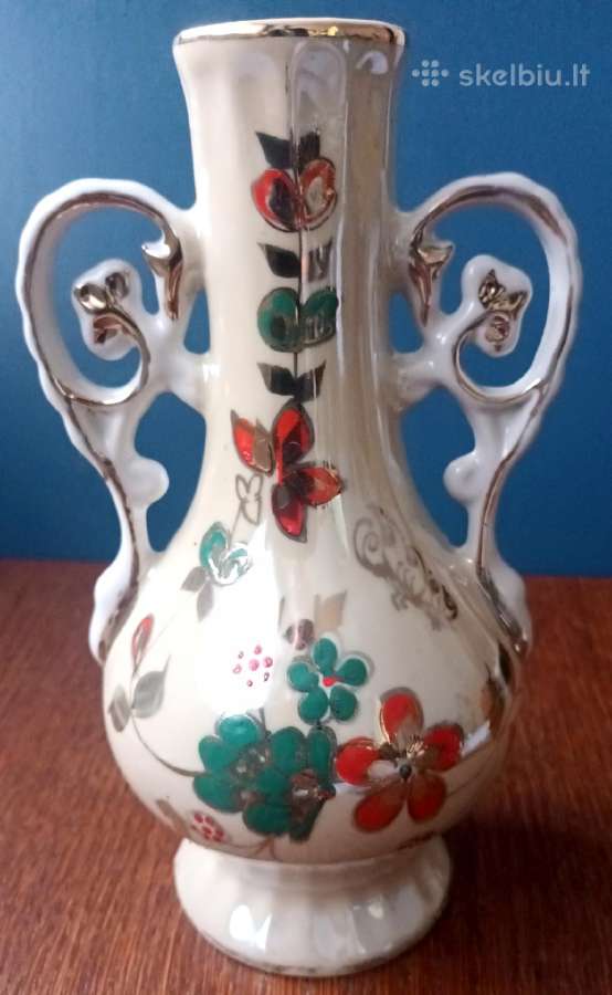 Vaza, aukštis 19cm, Kirovabado. - nuotraukos Nr. 4