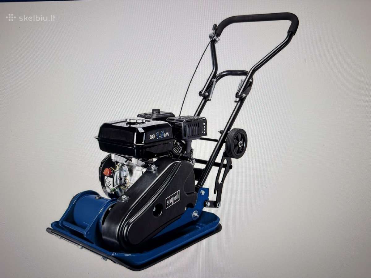 Vibroplokštė Scheppach Hp1400s 50kg