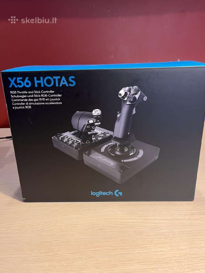 Parduodu Logitech x56 Hotas - nuotraukos Nr. 2