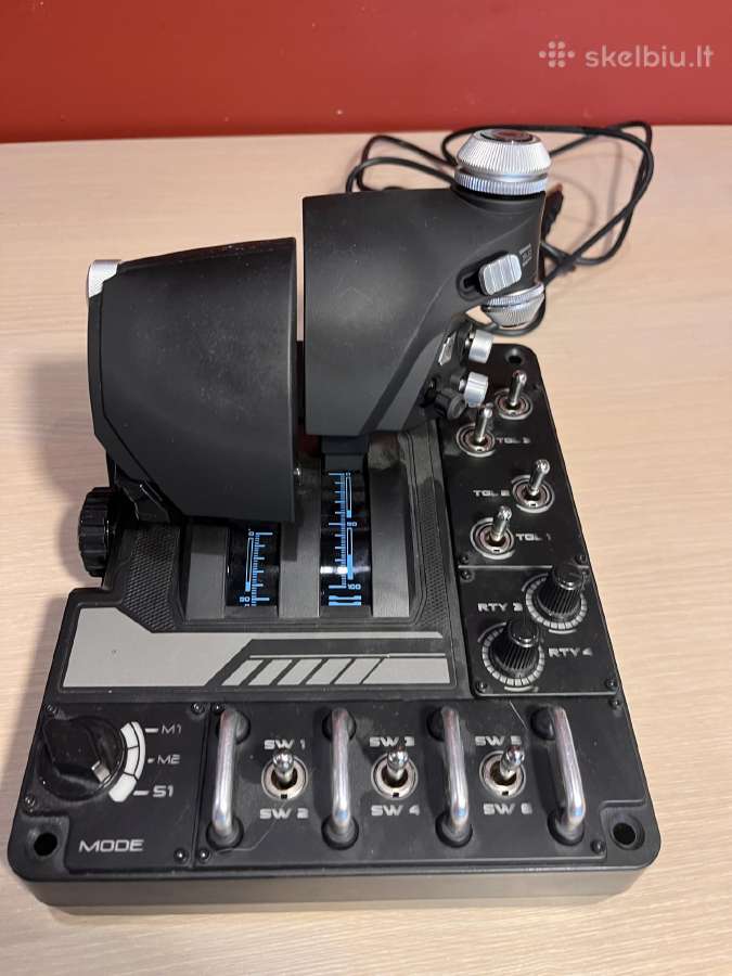 Parduodu Logitech x56 Hotas - nuotraukos Nr. 4