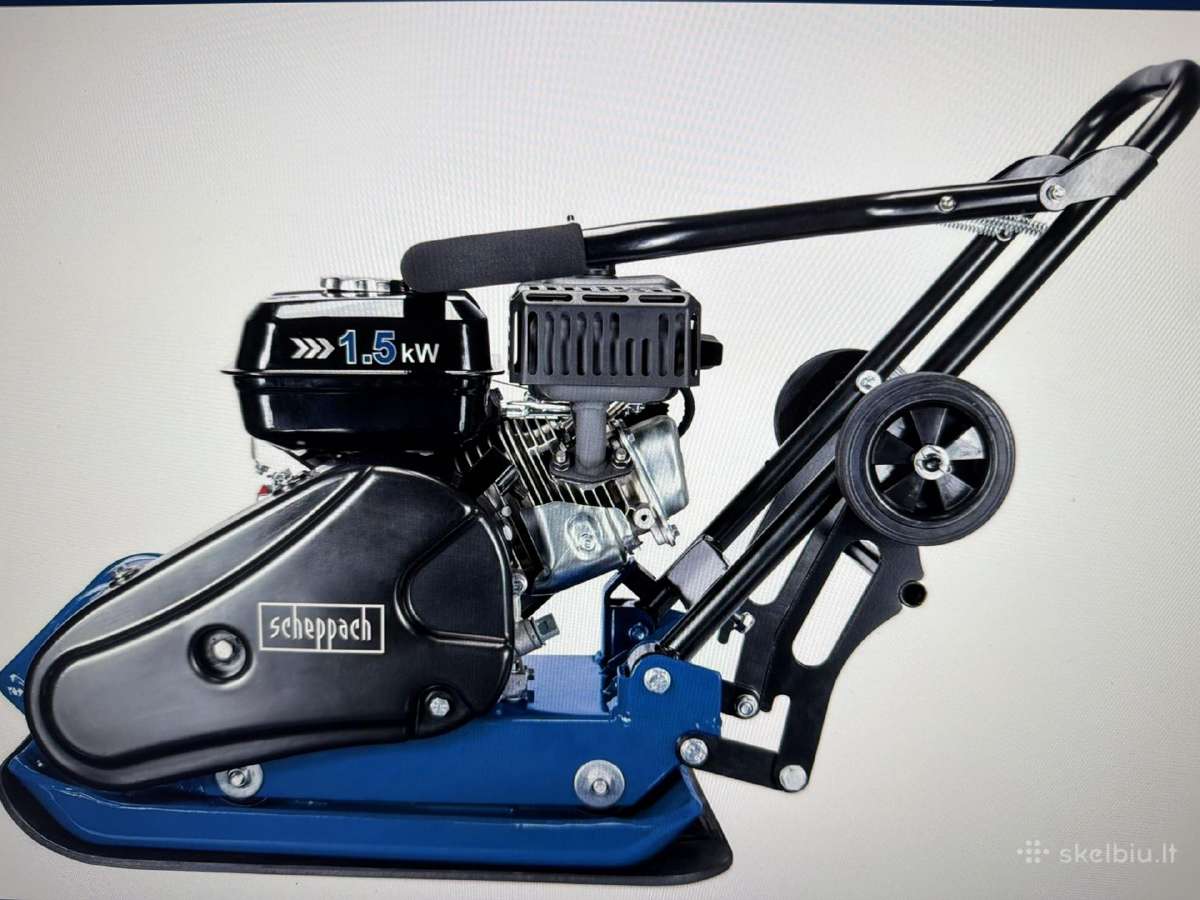 Vibroplokštė Scheppach Hp1100s 60kg - nuotraukos Nr. 3
