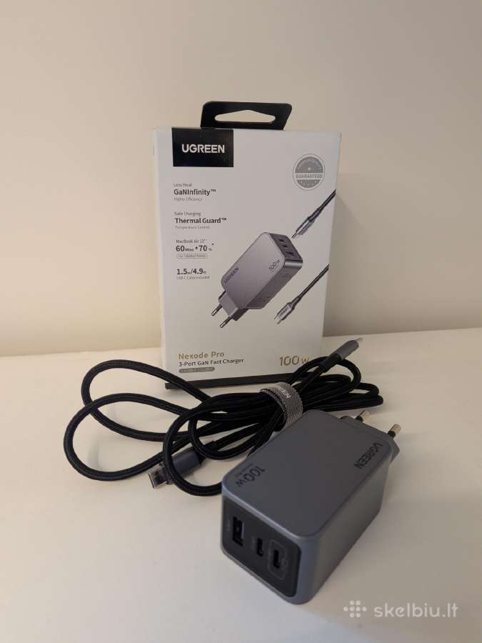 Ugreen Nexode Pro 100w įkroviklis