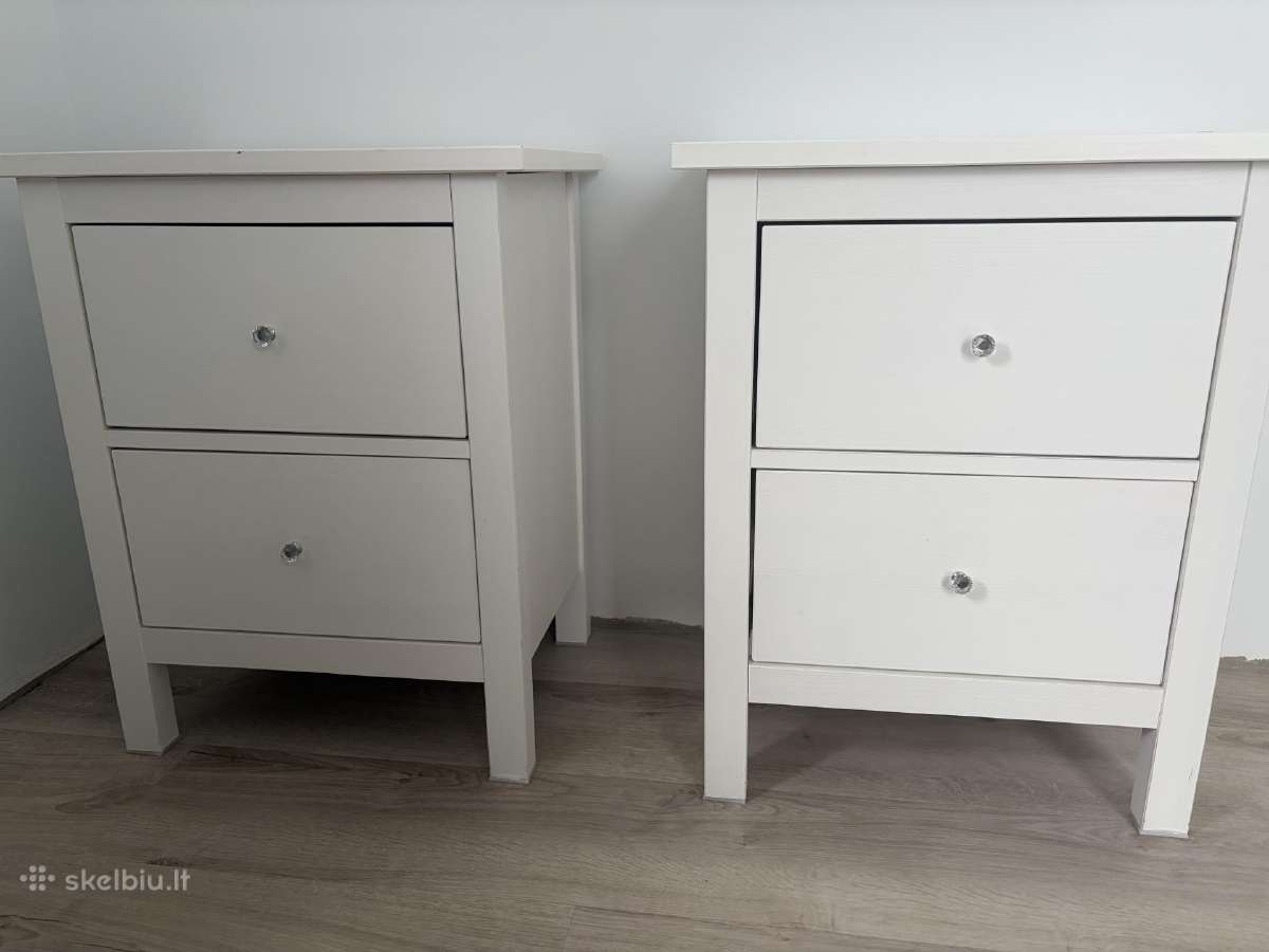 Ikea Hemnes 2 stalčių komodos naktiniai staliukai - nuotraukos Nr. 2