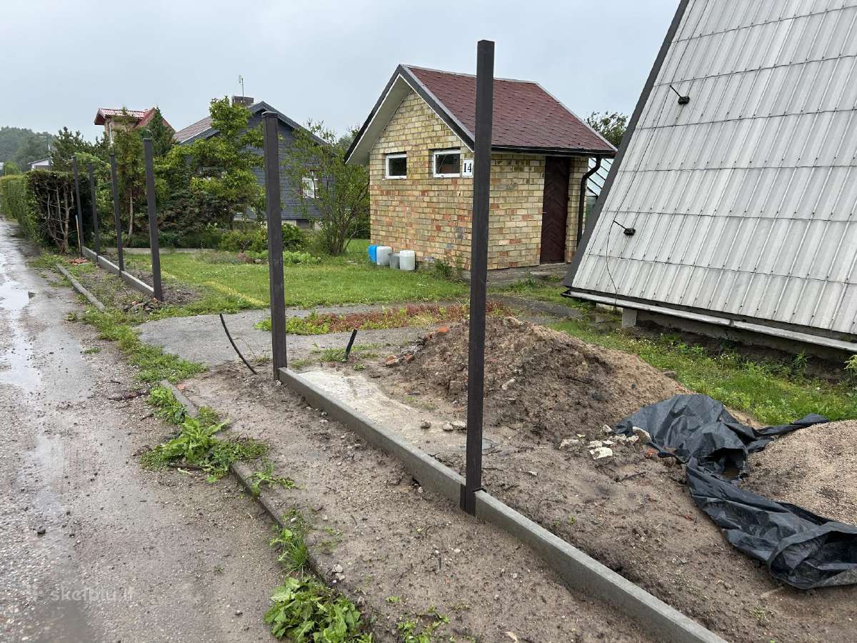 Skardinių ir segmentinių tvorų gamyba/montavimas - nuotraukos Nr. 12