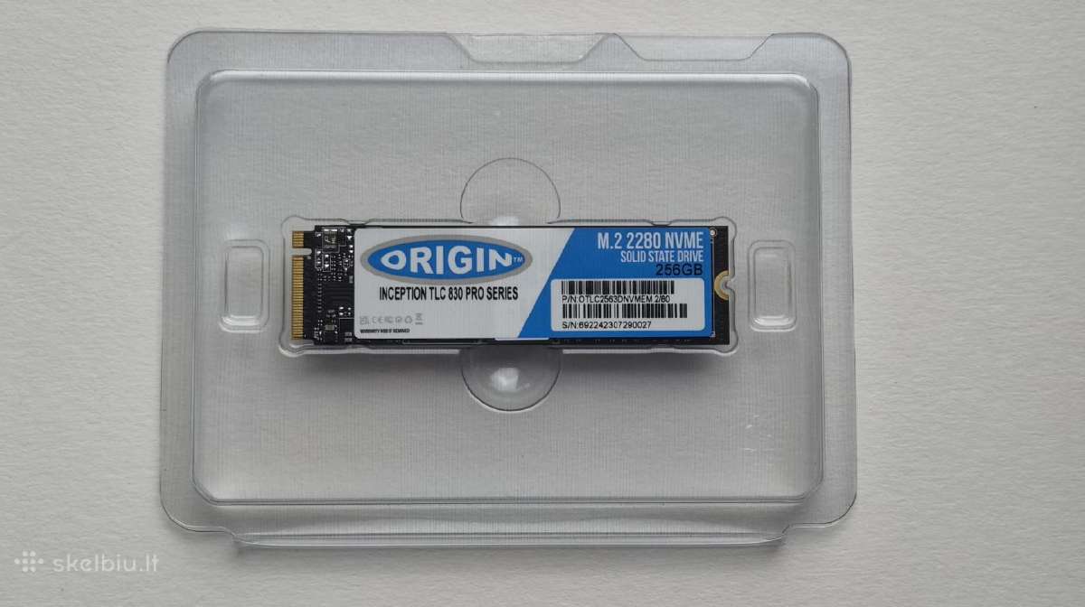 Origin Storage Tlc830 Pro 256gb M.2 SSD Nvme