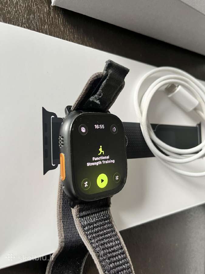 Apple Watch Ultra 2 49mm Black - nuotraukos Nr. 3