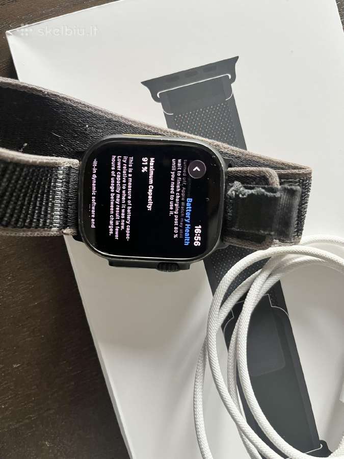 Apple Watch Ultra 2 49mm Black - nuotraukos Nr. 4
