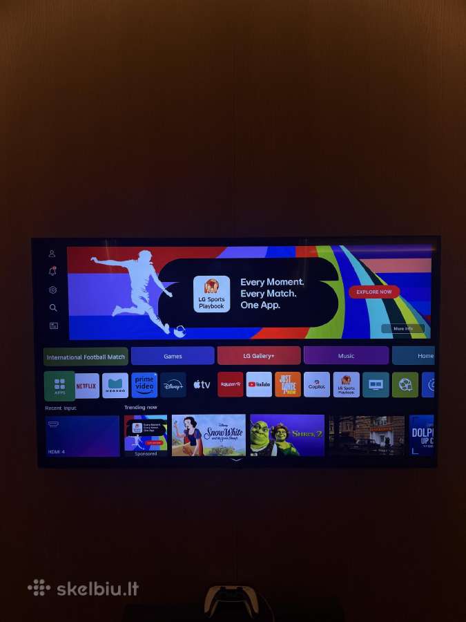 LG 55qned823re Qned82 (2023 m.) 55 coliai