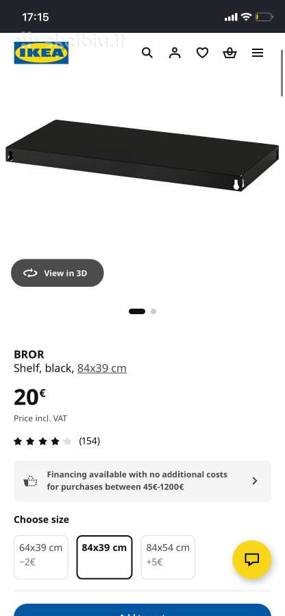 Ikea lentyna, spinta, stelazas - nuotraukos Nr. 12