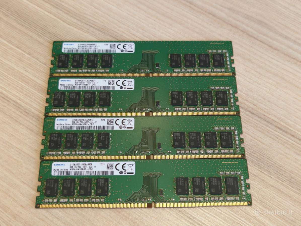 Ddr4 32gb (4x8gb) 2400mhz RAM Kit