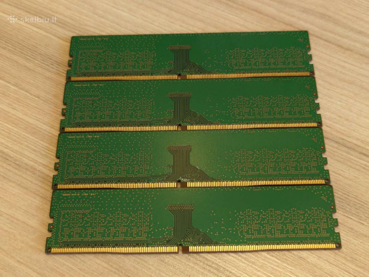 Ddr4 32gb (4x8gb) 2400mhz RAM Kit - nuotraukos Nr. 3