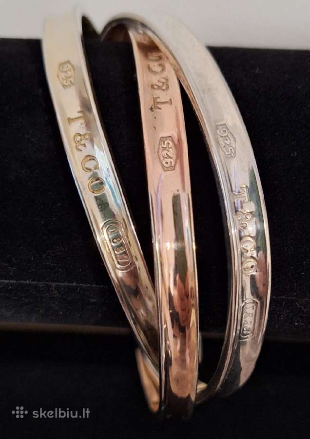 Sidabrinė „Tiffany & Co.“ apyrankė