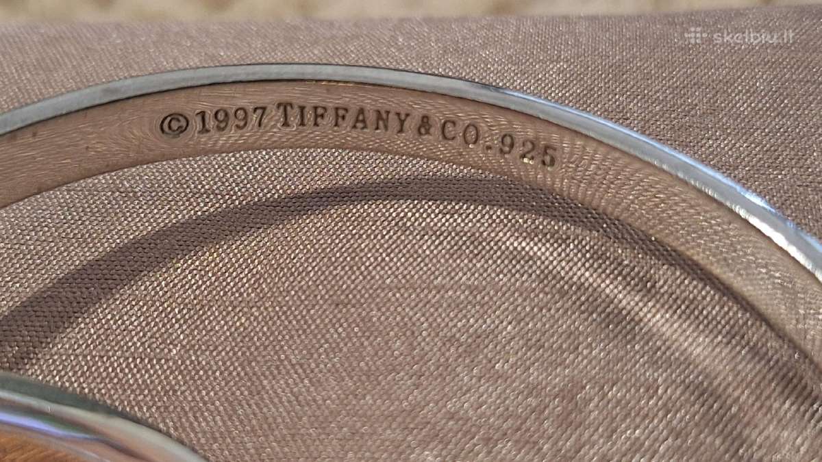 Sidabrinė „Tiffany & Co.“ apyrankė - nuotraukos Nr. 4