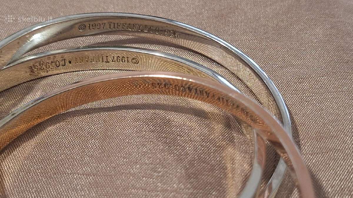 Sidabrinė „Tiffany & Co.“ apyrankė - nuotraukos Nr. 5