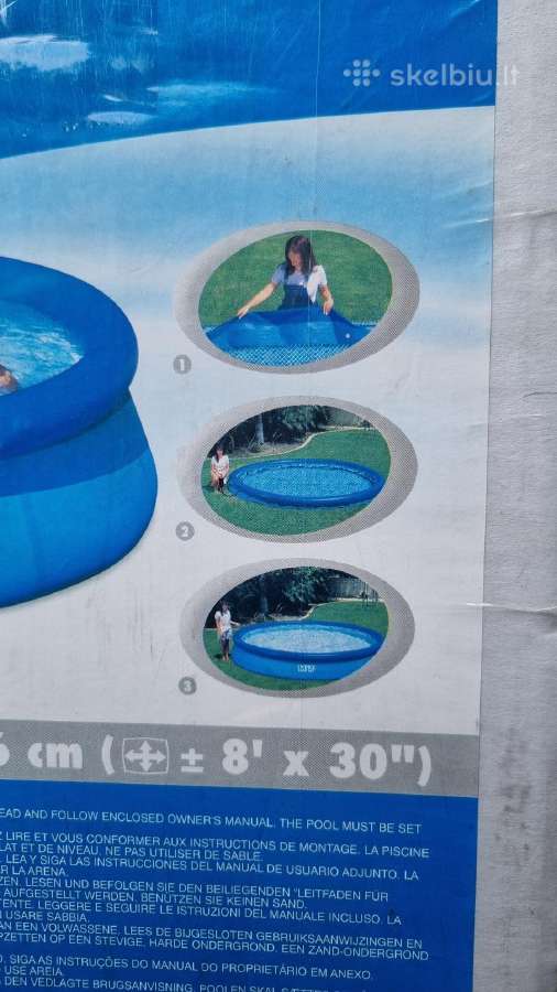 Baseinas Intex Easy Set 244 cm x 76 cm - nuotraukos Nr. 2