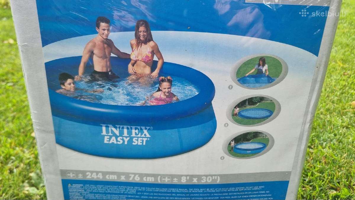 Baseinas Intex Easy Set 244 cm x 76 cm - nuotraukos Nr. 3