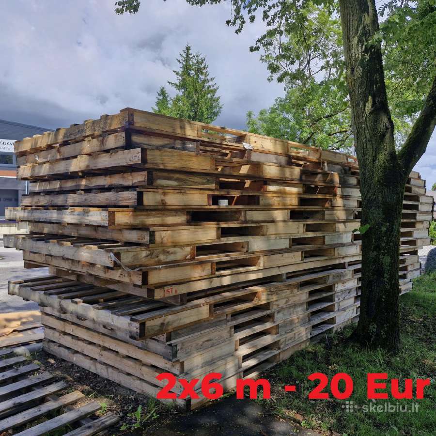 Mediniai padėklai, paletės - nuotraukos Nr. 4