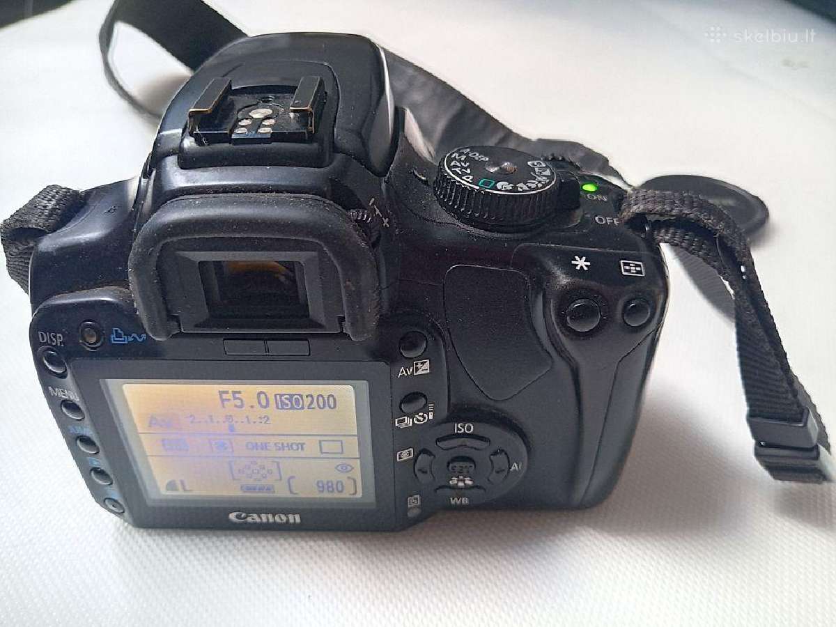 Canon SLR fotokamera EOS 400 D - nuotraukos Nr. 2