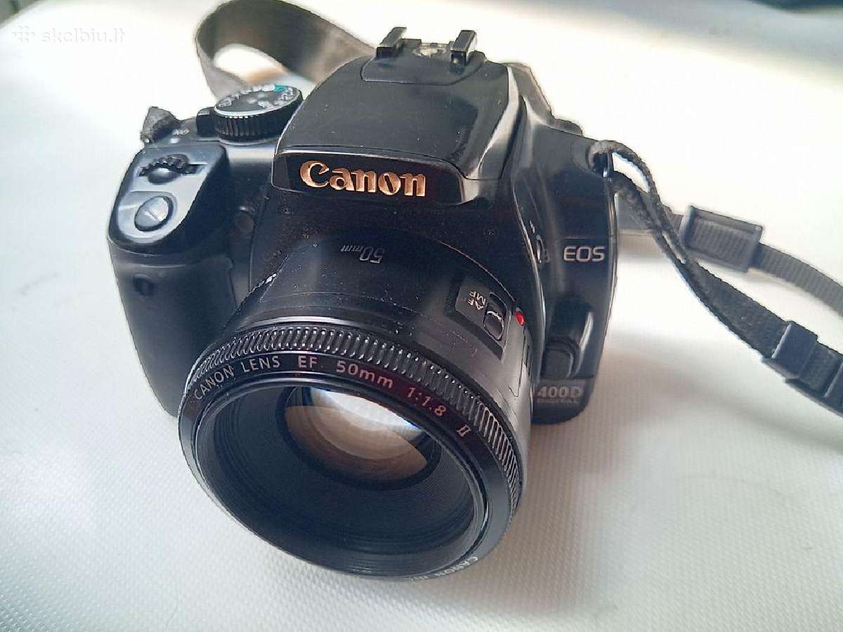 Canon SLR fotokamera EOS 400 D - nuotraukos Nr. 3