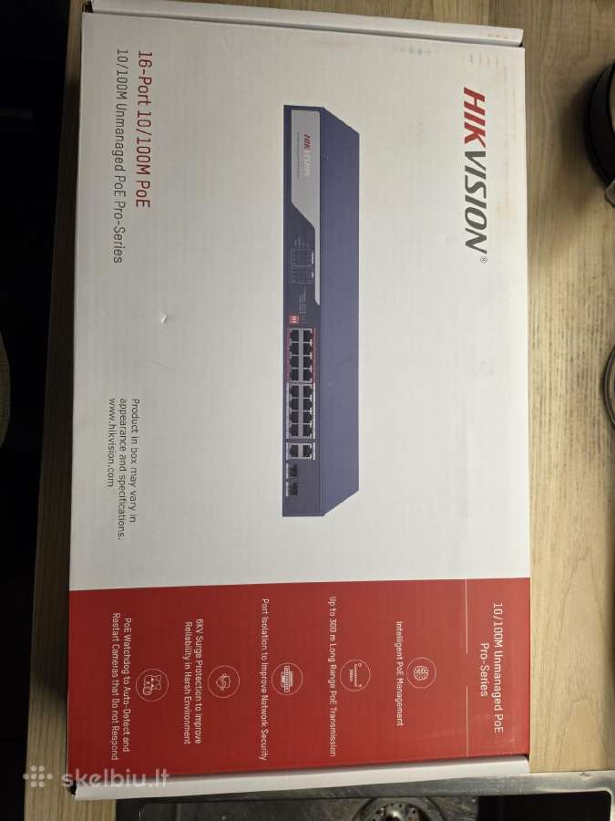 Komutatorius (switch) hikvision