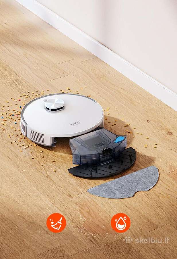 Robotas siurblys su plovimo funkcija Ilife V30 - nuotraukos Nr. 2