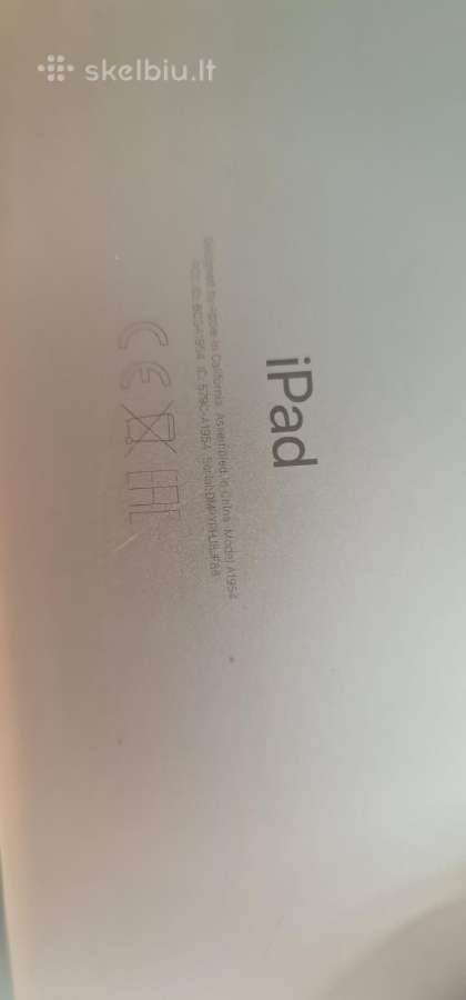 iPad a1954 32gb - nuotraukos Nr. 2