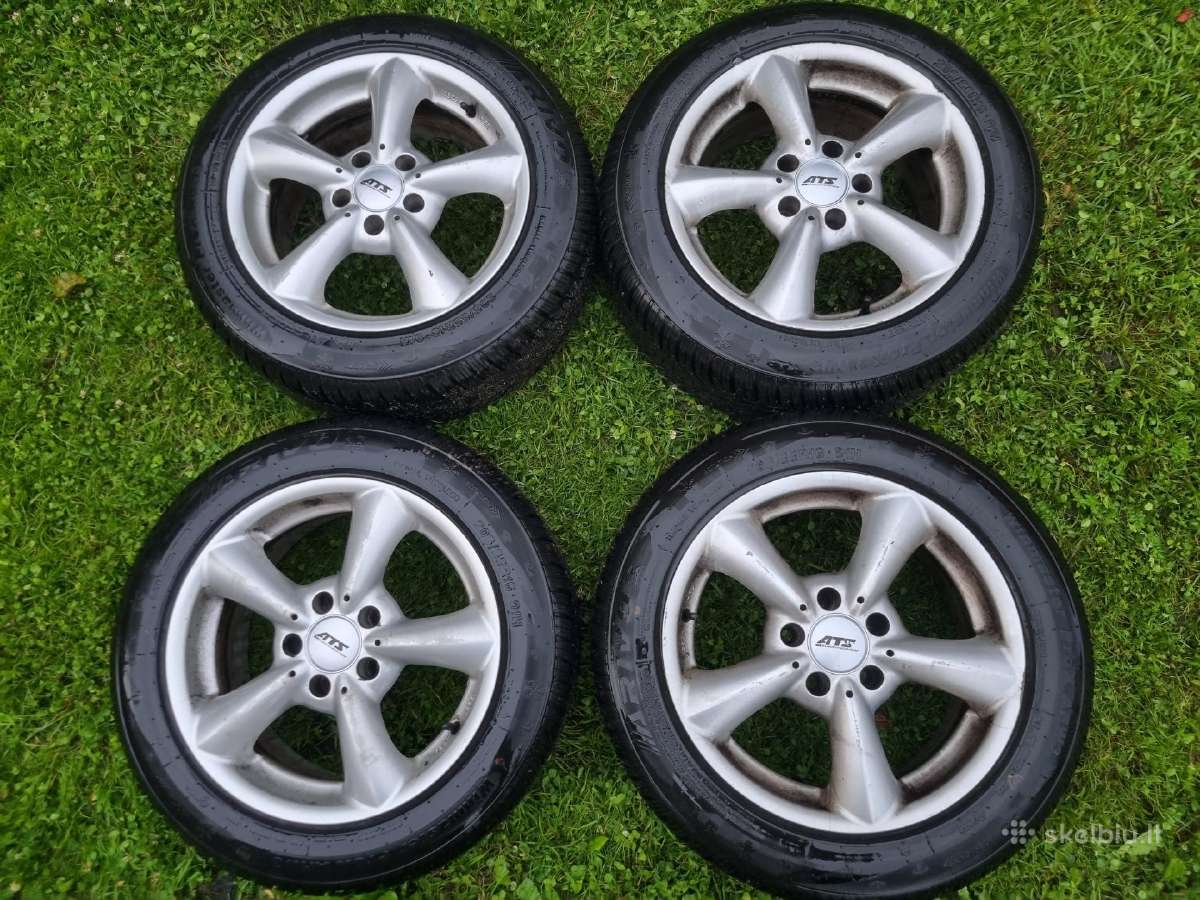 R16 mercedes benz ratai su naujomis padangomis