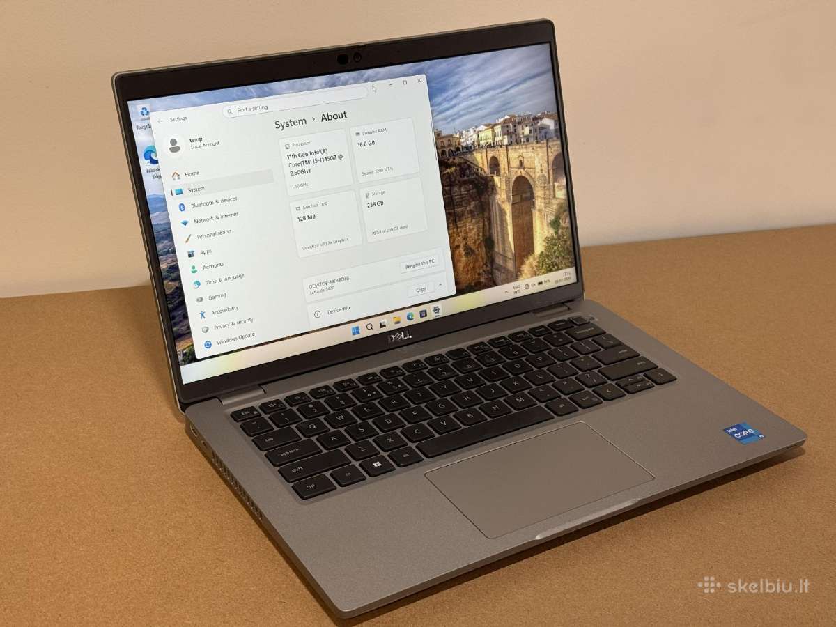 Dell Latitude 5420 14 colių liečiamas ekranas