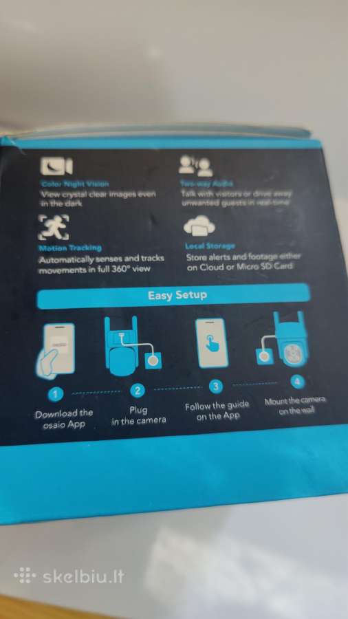 Kamera wi-fi stebėjimo Gncc Gk2 - nuotraukos Nr. 3