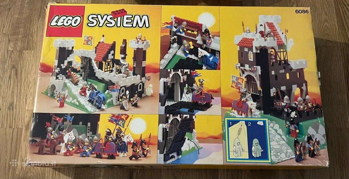 Lego System 6086 Black Knight's Castle