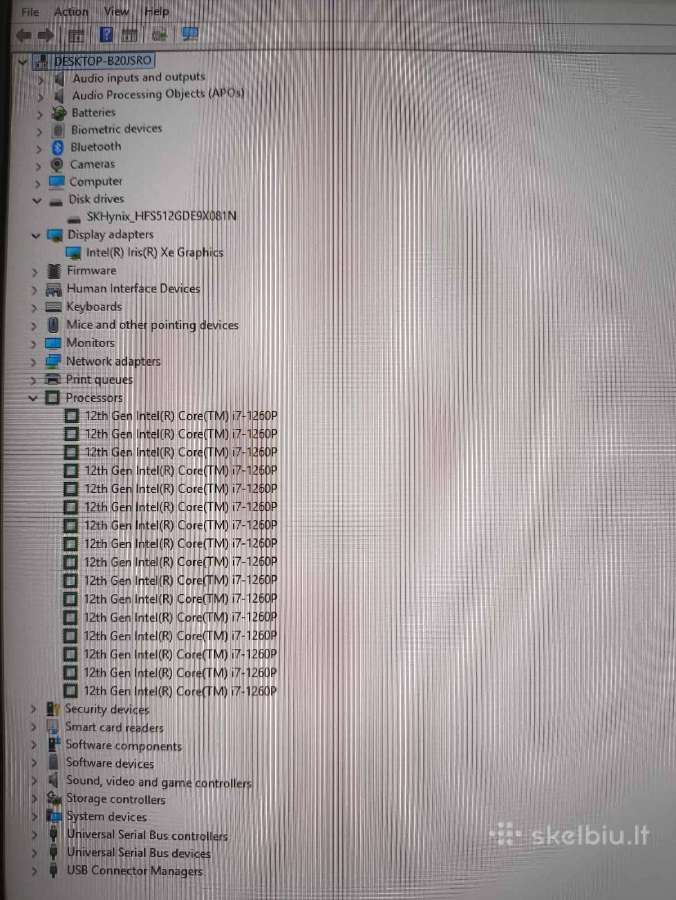 T14s Gen 3 Fhd+ 400 Nit I7-1260p 32gb 512gb 41% - nuotraukos Nr. 5