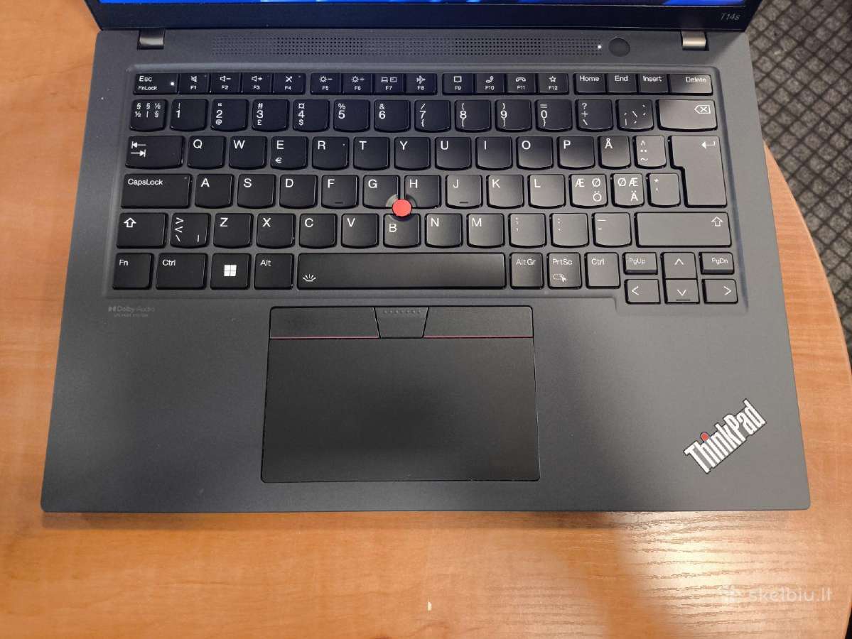 T14s Gen 3 Fhd+ 400 Nit I7-1260p 32gb 512gb 41% - nuotraukos Nr. 2