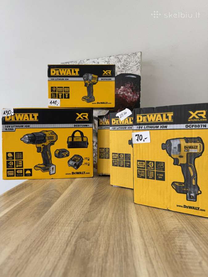 Dewalt irankiai
