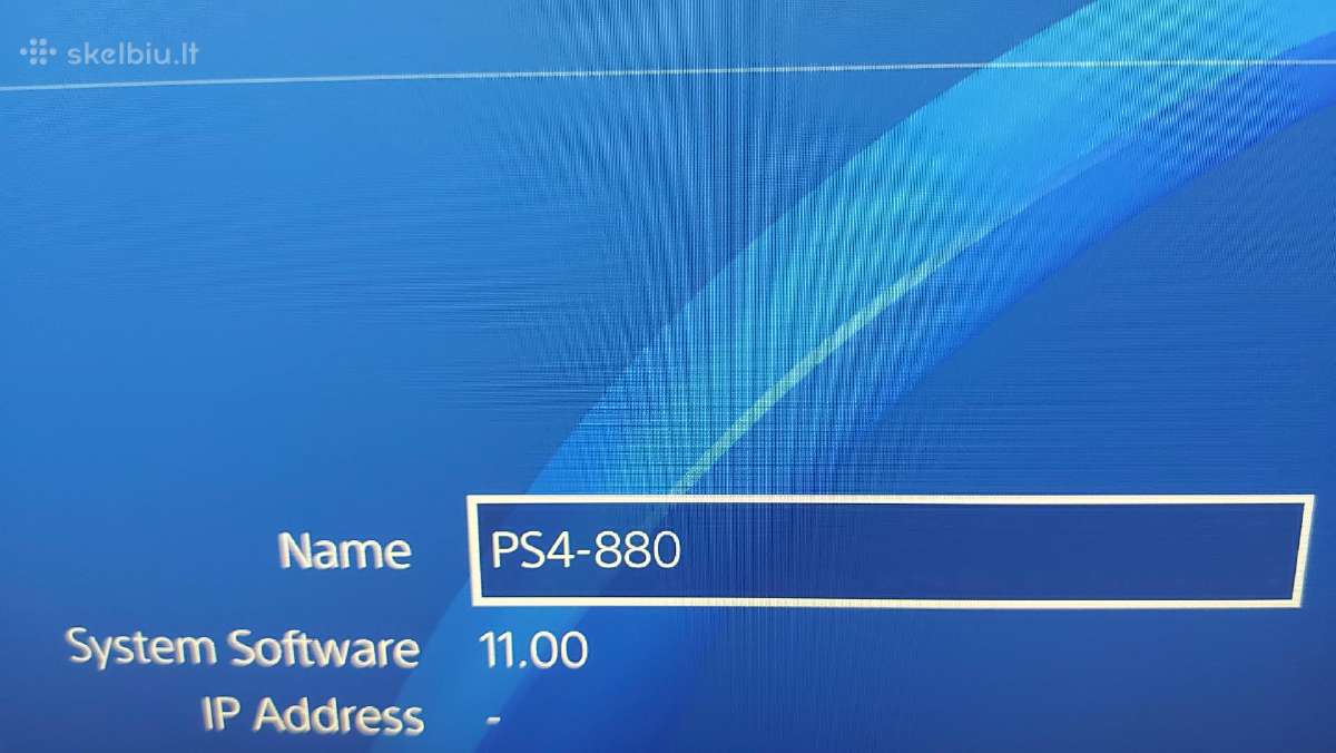 Ps4 Slim, 2 pulteliai, 11.0 versija - nuotraukos Nr. 5