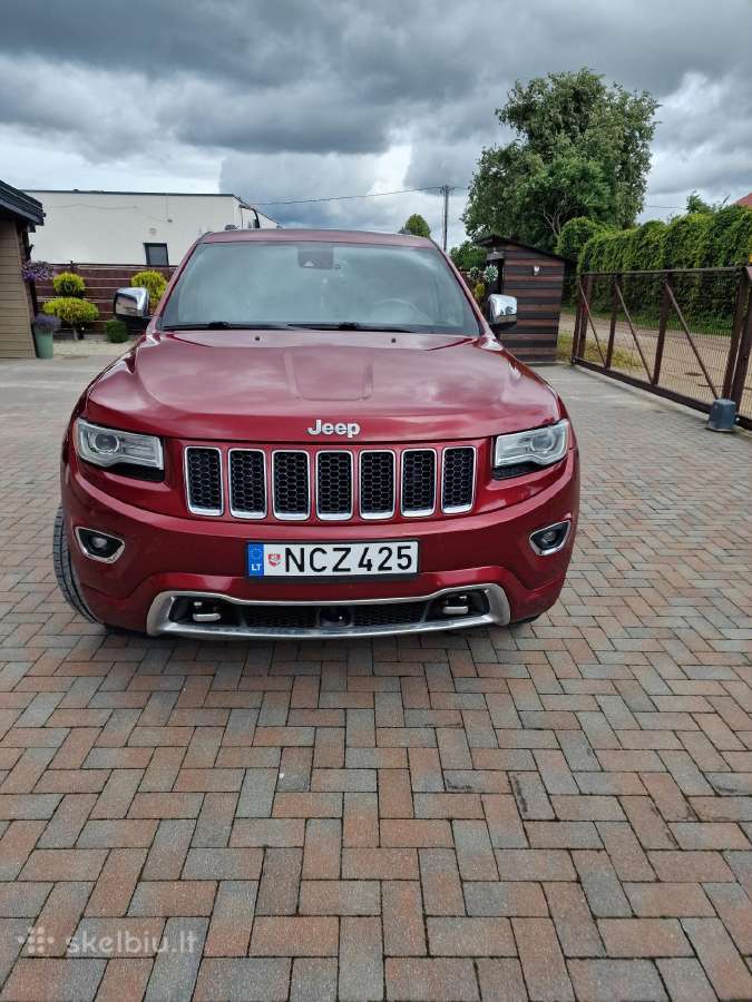 Parduodamas jeep grand cherokee overland